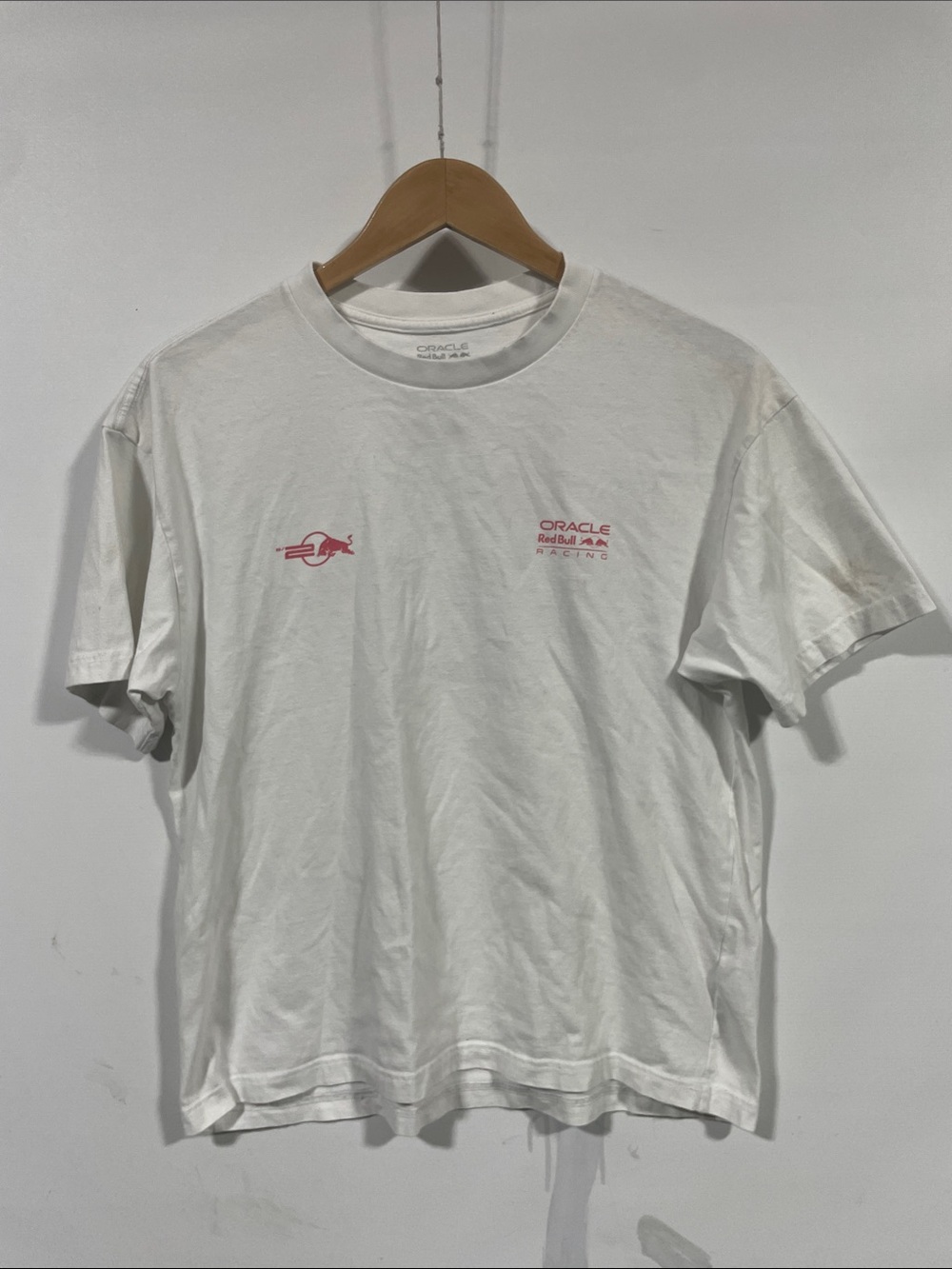Oracle Red Bull Racing White Logo Tee